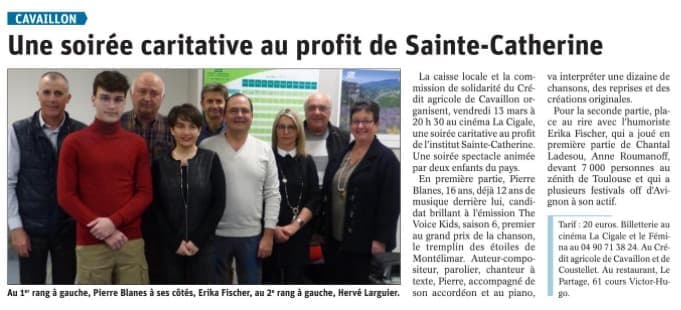 Pierre B. sur scène en concert — photo 1