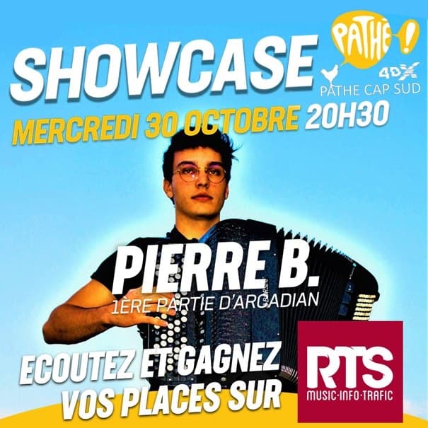 Pierre B. en première partie de concert — photo 1