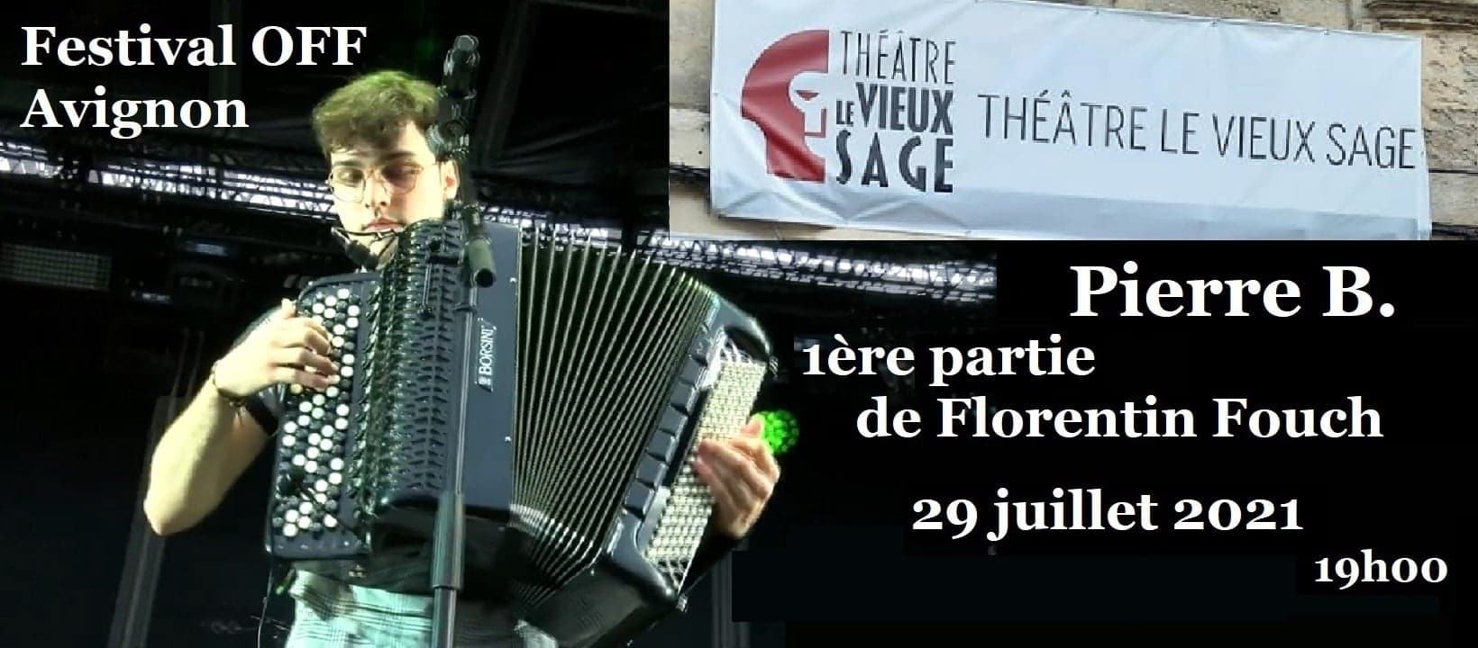 Pierre B. en première partie de concert — photo 3